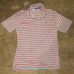 Southern Tide Striped Polo